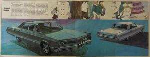 1967 Chrysler New Yorker Wagons 300 Newport Color Sales Brochure Original