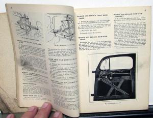 1937 - 1938 Models Pontiac Shop Manual Original