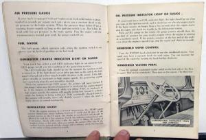 1959 Ford Truck Operators Owners Manual Pickup Original Care & Operation