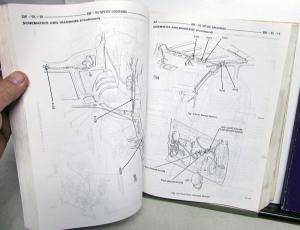 Original 1996 Jeep Grand Cherokee Dealer Service Shop Manual Set Supplement