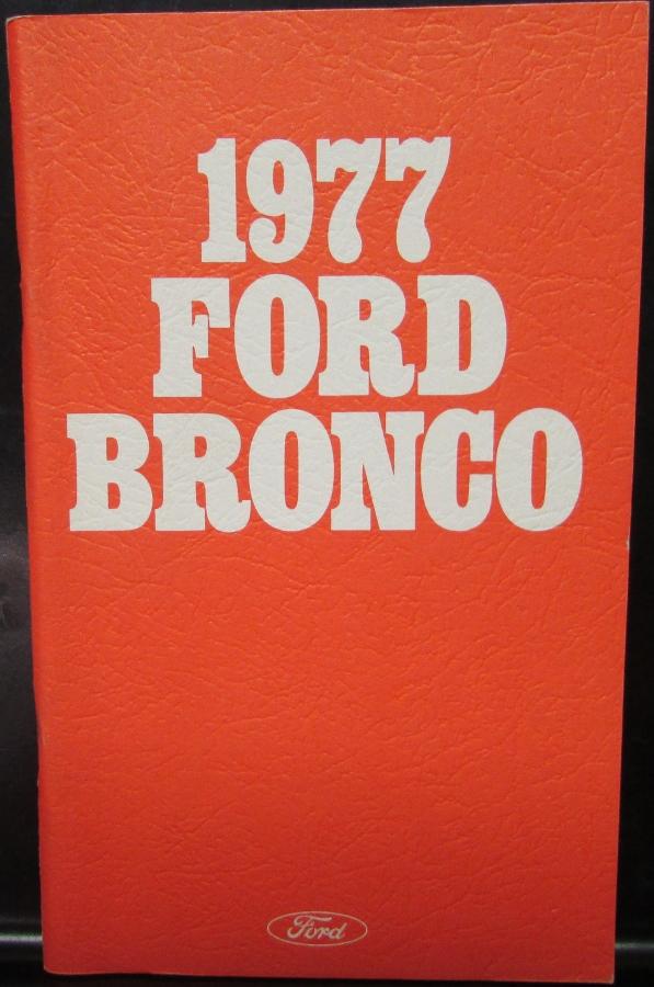 Ford bronco owner manual #2