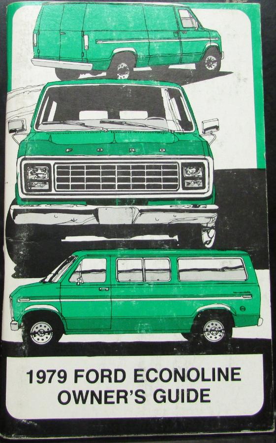 1978 Ford econoline owners manual #6