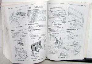 1983 Dodge Ram Truck Dealer Service Manual D & W 150 250 350 Ramcharger Pickup