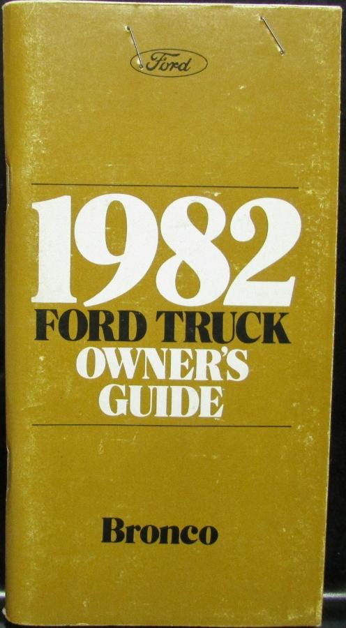 89 Ford bronco owners manual #5