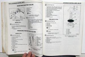 1986 Chevrolet Dealer Service Shop Manual Medium Duty Truck Unit Repair