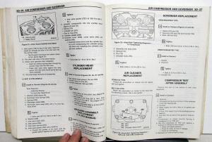 1986 Chevrolet Dealer Service Shop Manual Medium Duty Truck Unit Repair