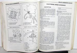 1986 Chevrolet Dealer Service Shop Manual Medium Duty Truck Unit Repair