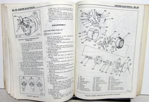 1986 Chevrolet Dealer Service Shop Manual Medium Duty Truck Unit Repair