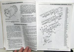 1985 Chevrolet Dealer Service Shop Manual Unit Repair Medium Duty Truck