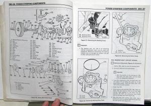 1985 Chevrolet Dealer Service Shop Manual Unit Repair Medium Duty Truck