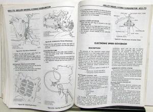 1985 Chevrolet Dealer Service Shop Manual Unit Repair Medium Duty Truck