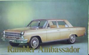 1968 1969 ? AMC Rambler Ambassador Classic Wagon Sales Brochure for Argentina