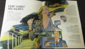 1974 1975 Cadillac Sale Brochure Set 4 Calais Coupe deVille Eldorado Accessories