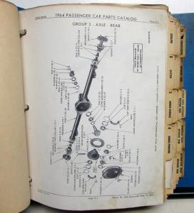 1964 Chrysler Mopar Parts Book Manual Plymouth Dodge Imperial Coronet Belvedere