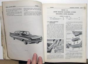 1960 Buick Dealer Chassis Service Shop Manual Le Sabre Invicta Electra Original