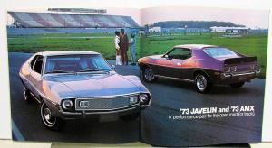 1973 AMC Gremlin Levi Hornet Javelin AMX Matador Ambassador Sales Brochure Orig