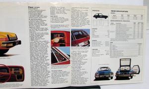 1975 AMC Pacer Special Auto Show Edition Color Sales Brochure Original