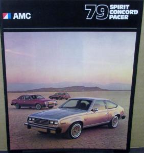 NOS 1979 AMC Spirit Concord Pacer AMX Original Color Sales Brochure