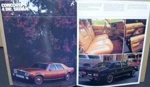 NOS 1979 AMC Spirit Concord Pacer AMX Original Color Sales Brochure