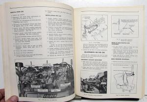 1957 Oldsmobile Shop Manual Supplement Carburetion 3 X 2 barrel Golden Rocket