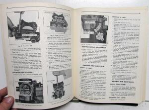 1957 Oldsmobile Shop Manual Supplement Carburetion 3 X 2 barrel Golden Rocket