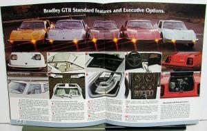 1977 Bradley GT & GTII Fiberglass Kit Car Sales Brochure ORIGINAL