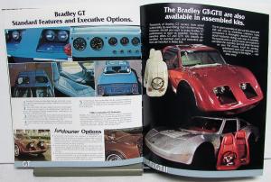 1977 Bradley GT & GTII Fiberglass Kit Car Sales Brochure ORIGINAL