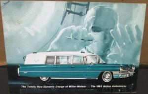 Original 1963 Cadillac Ambulance Miller-Meteor Dealer Sales Brochure