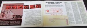 Original 1963 Cadillac Ambulance Miller-Meteor Dealer Sales Brochure