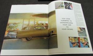 Original 1963 Cadillac Dealer Large Brochure Full Line Mailer