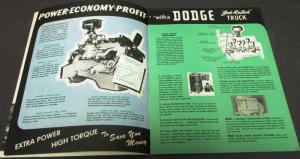 Original 1952 Dodge Canadian Truck Dealer Sales Brochure DG-2 Models Pickup