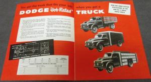 Original 1952 Dodge Canadian Truck Dealer Sales Brochure DG-4 Models