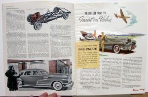 1941 Buick Magazine Announce 1942 Models 40 50 60 70 90 Sales Brochure W/Letter