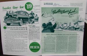 1948 Buick Magazine Dynaflow Super Roadmaster Ad Dec Vol 10 No 6 Original