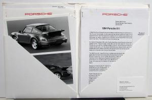 1994 Porsche Press Kit Media Release US Models 911 928 968 GTS Turbo Carrera