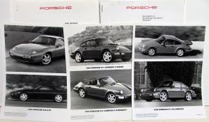 1994 Porsche Press Kit Media Release US Models 911 928 968 GTS Turbo Carrera