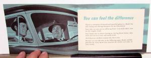 1951 Buick Eight Softer Steadier Safer Sales Brochure Original