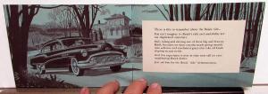 1951 Buick Eight Softer Steadier Safer Sales Brochure Original