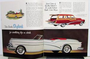 1953 Buick Special 40 Super 50 Roadmaster 70 Skylark Sale Brochure Small Version