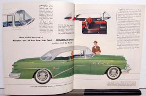 1954 Buick Roadmaster Super Special Century Skylark Sales Brochure Teal Cover