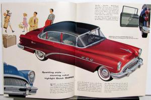 1954 Buick Roadmaster Super Special Century Skylark Sales Brochure Teal Cover