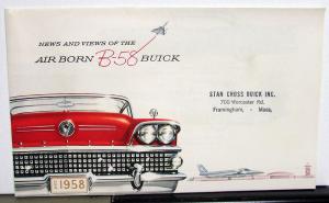 1958 Buick B58 Limited Roadmaster 75 Century Super Special Sales Brochure Orig