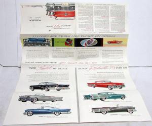 1958 Buick B58 Limited Roadmaster 75 Century Super Special Sales Brochure Orig