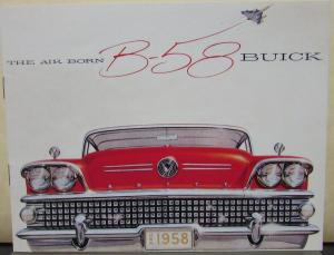 1958 Buick B58 Limited Model Small Version Sales Brochure