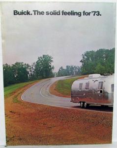 1973 Buick Trailer Towing Guide Color Original Sales Brochure