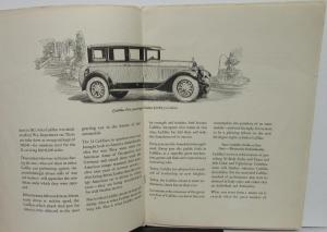 1926 1927 1928 1928 1929 1930 Cadillac Motoring History Sales Brochure Original