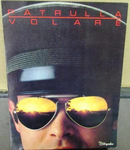 1986 Chrysler Volare Police Car Sales Brochure Spanish Text Mexican Market Rare