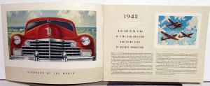 1942 Cadillac & Fleetwood Series 61 62 63 67 60 75 Sales Brochure Sm Version