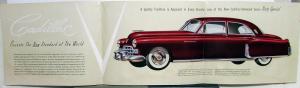 1948 Cadillac Series 61 62 60 Special 75 Original Color Sales Brochure Folder