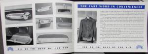 1952 Cadillac Fleetwood Body by Fisher Sales Brochure Original